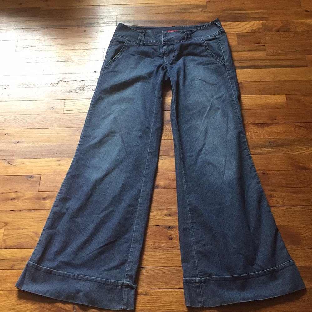 Elle Wide Leg Stretch Jeans